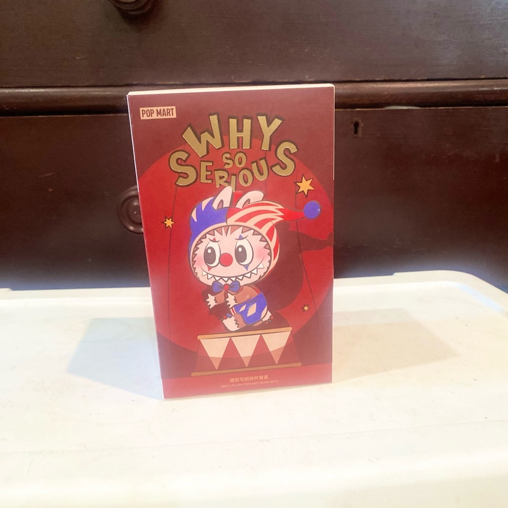 PopMart Authentic Why So Serious Plush Pendant Blind Box BRAND NEW! UNOPENED